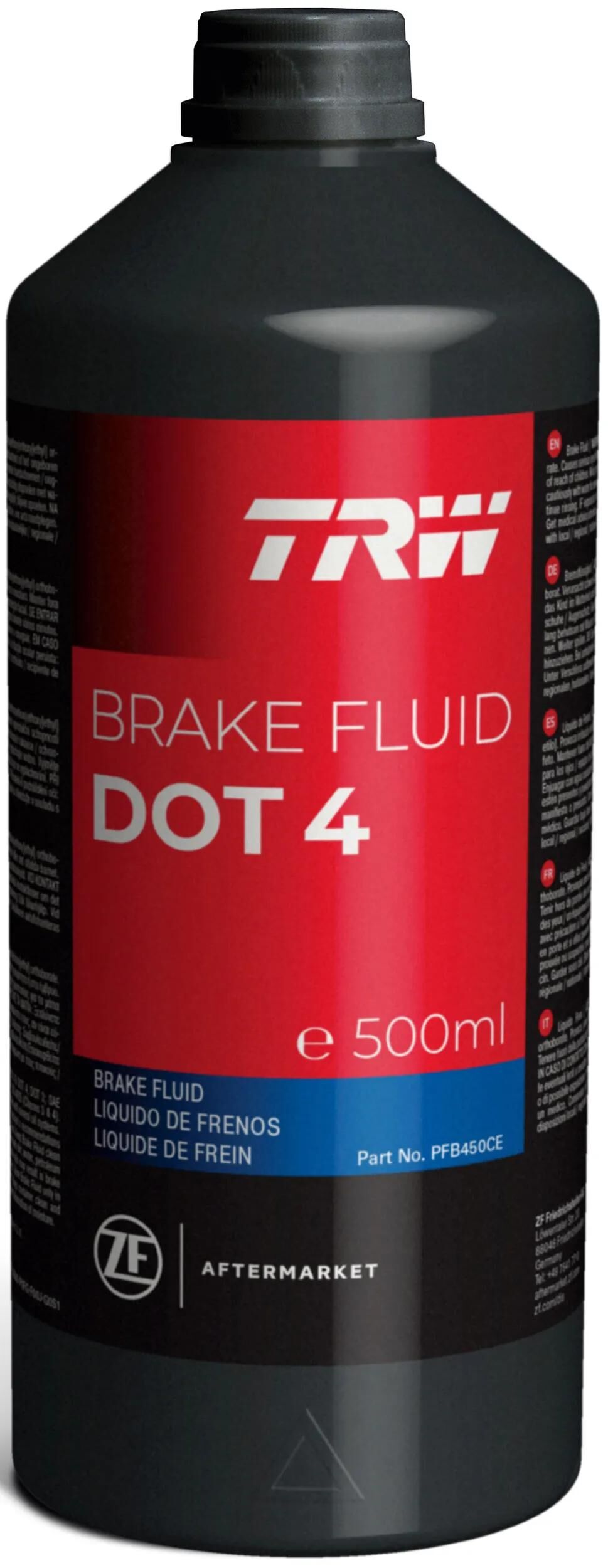 Liquide de frein Trw dot 4 liquide de frein. point4 500 ml