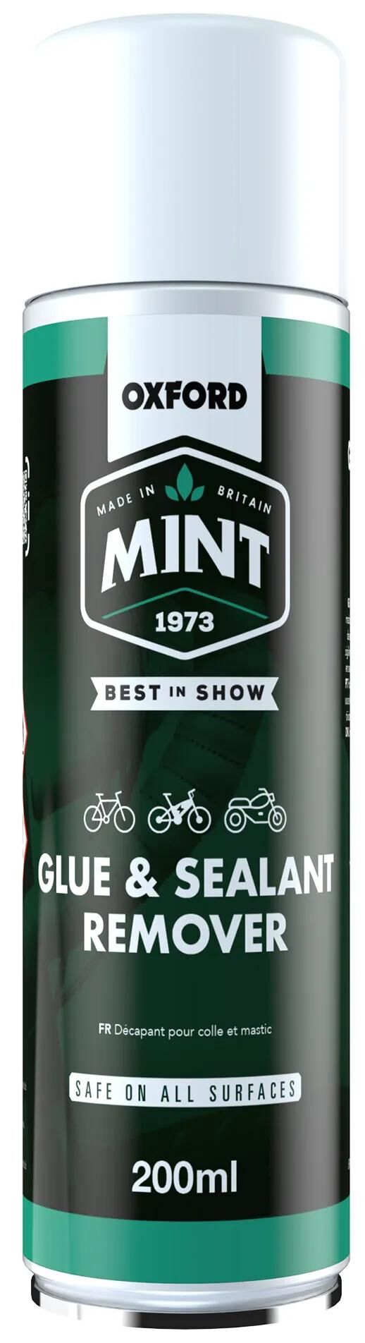 Dissolvant de colle à la menthe Dissolvant de joint de colle Oxford. Dissolvant d'adhésif Oxford 200 ml oc210
