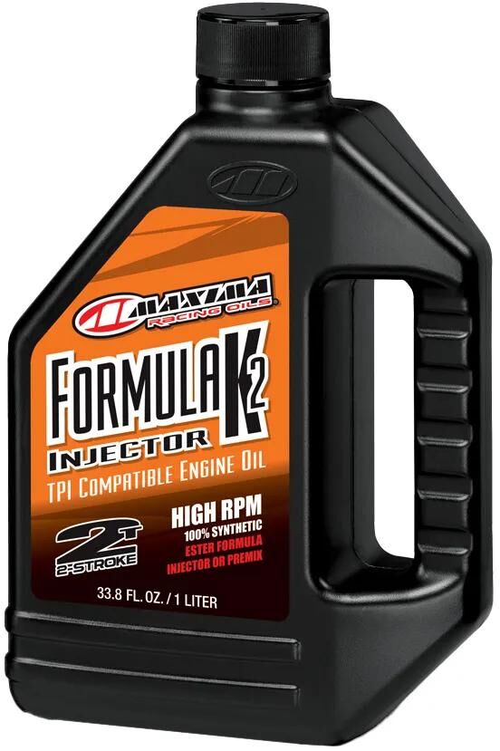 Maxima Racing Oils Huile moteur Formule K2 Injecteur 100% synthétique. huile moteur maxima formule k2 100% syn. 1l
