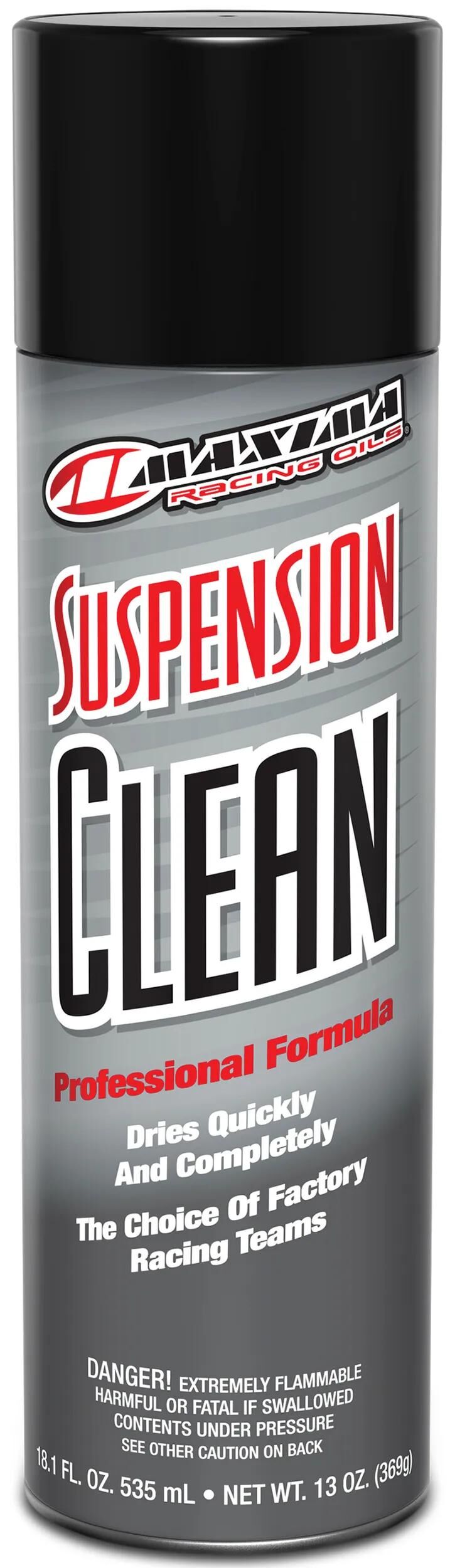 Nettoyant pour huiles de course Maxima, suspension propre. nettoyant maxima 535ml suspension propre