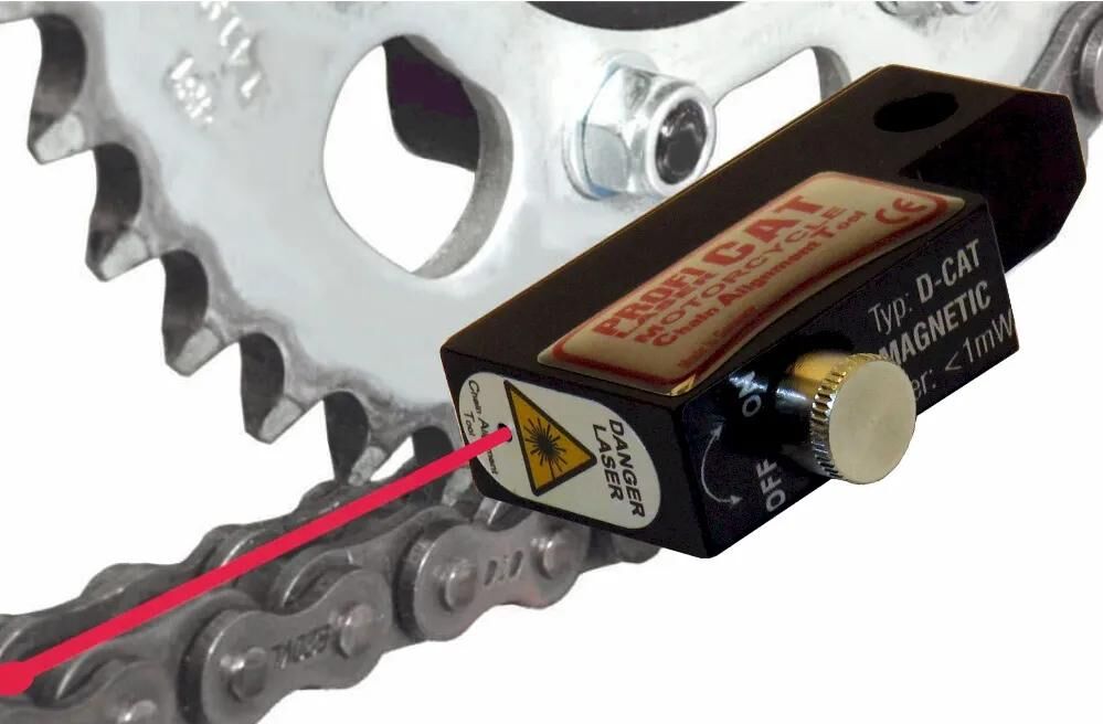 Testeur d'alignement de chaîne de produits professionnels, aimant laser chat, testeur d'alignement de chaîne pp cat-dot-magnet