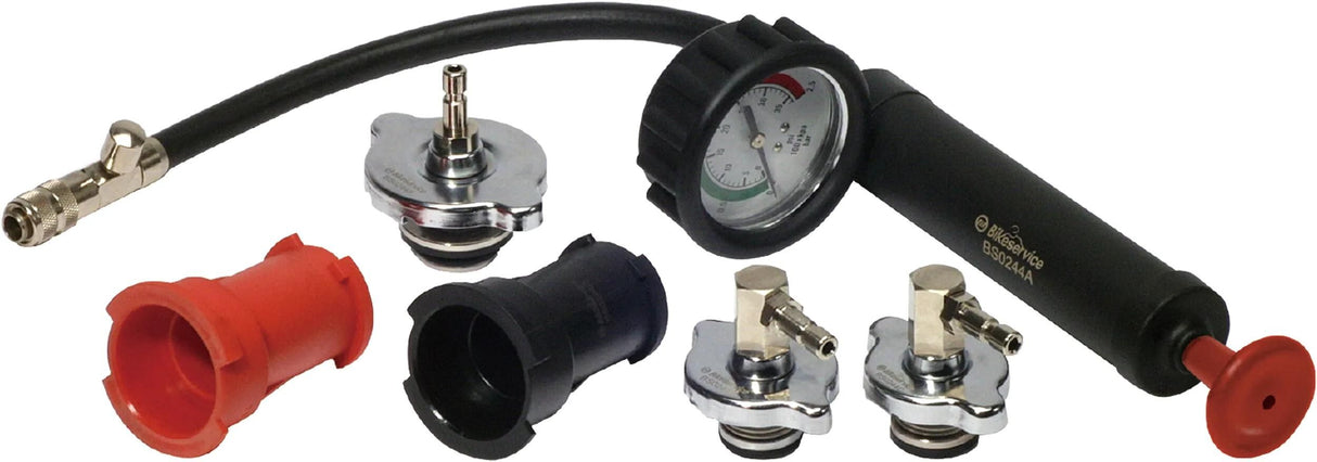 Testeur de système de refroidissement Bikeservice prfwrkzstz kuehlersys bst 6tlg
