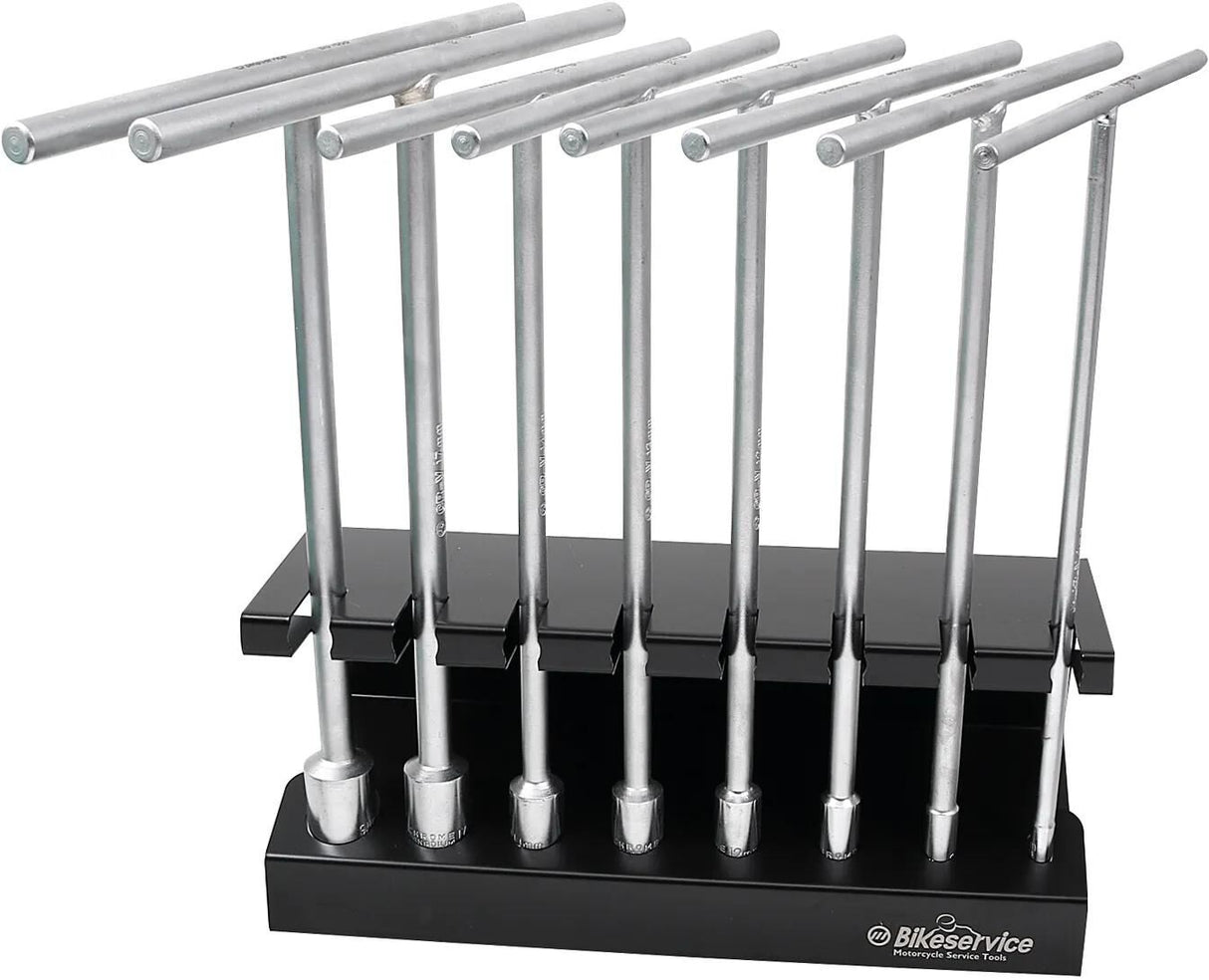 Bikeservice jeu de tournevis poignée de vitesse d'obturation bst au6knt 8 pièces 300 mm m brac
