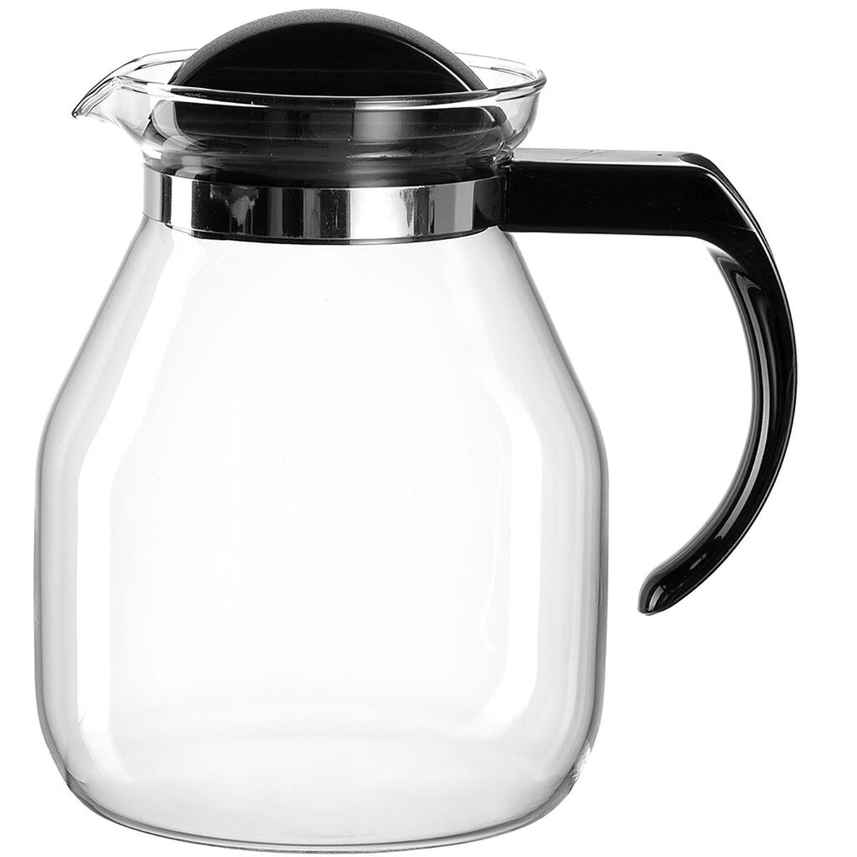 Théière Montana content 1,25 l noir | 2 pièces