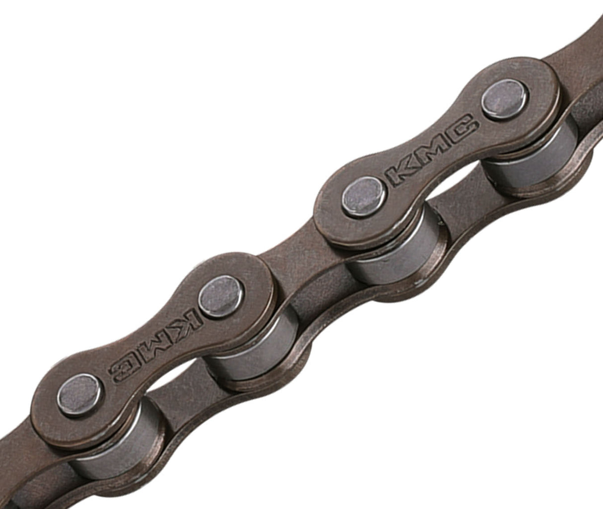 KM C S1 Chaîne de vélo 1 2x1 8 112 Schakels Brown