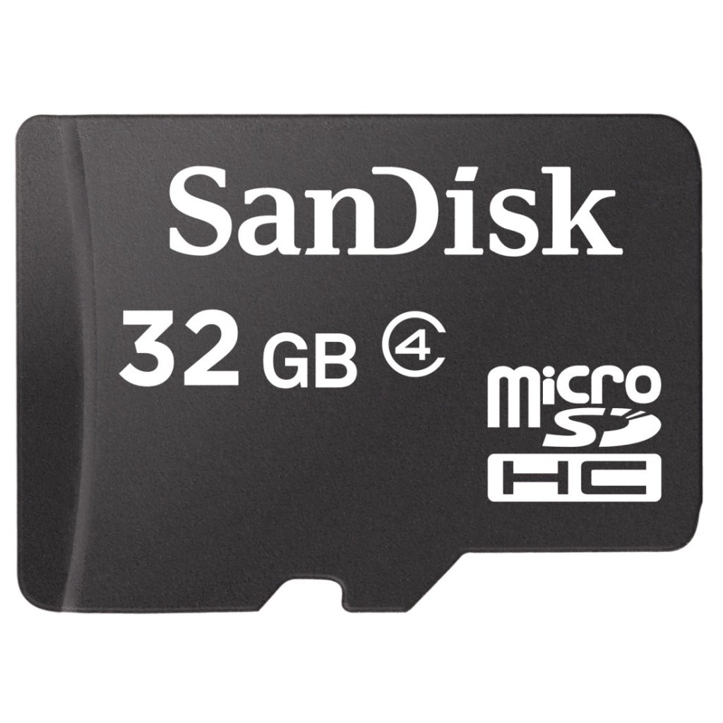 Carte micro SD Sandisk Sandisk 32 Go uniquement.