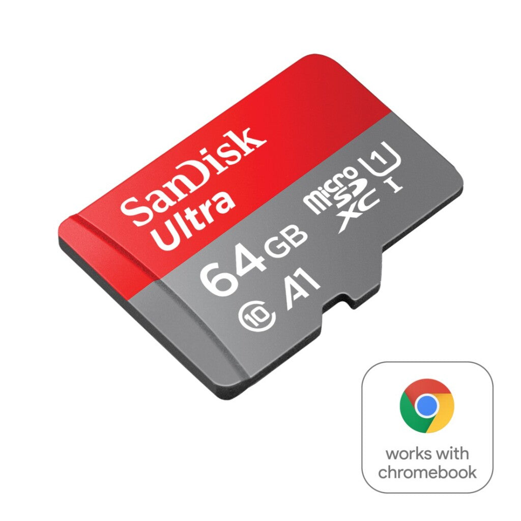Sandisk Sandisk MicroSDXC Ultra Android 64 Go 140 Mo avec Chromebook CL10