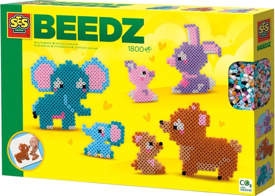 Ses beedz - perles thermocollantes famille animaux