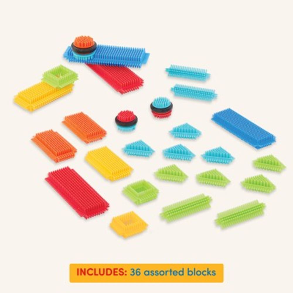 Boîte de blocs de poils avec 36 pièces
