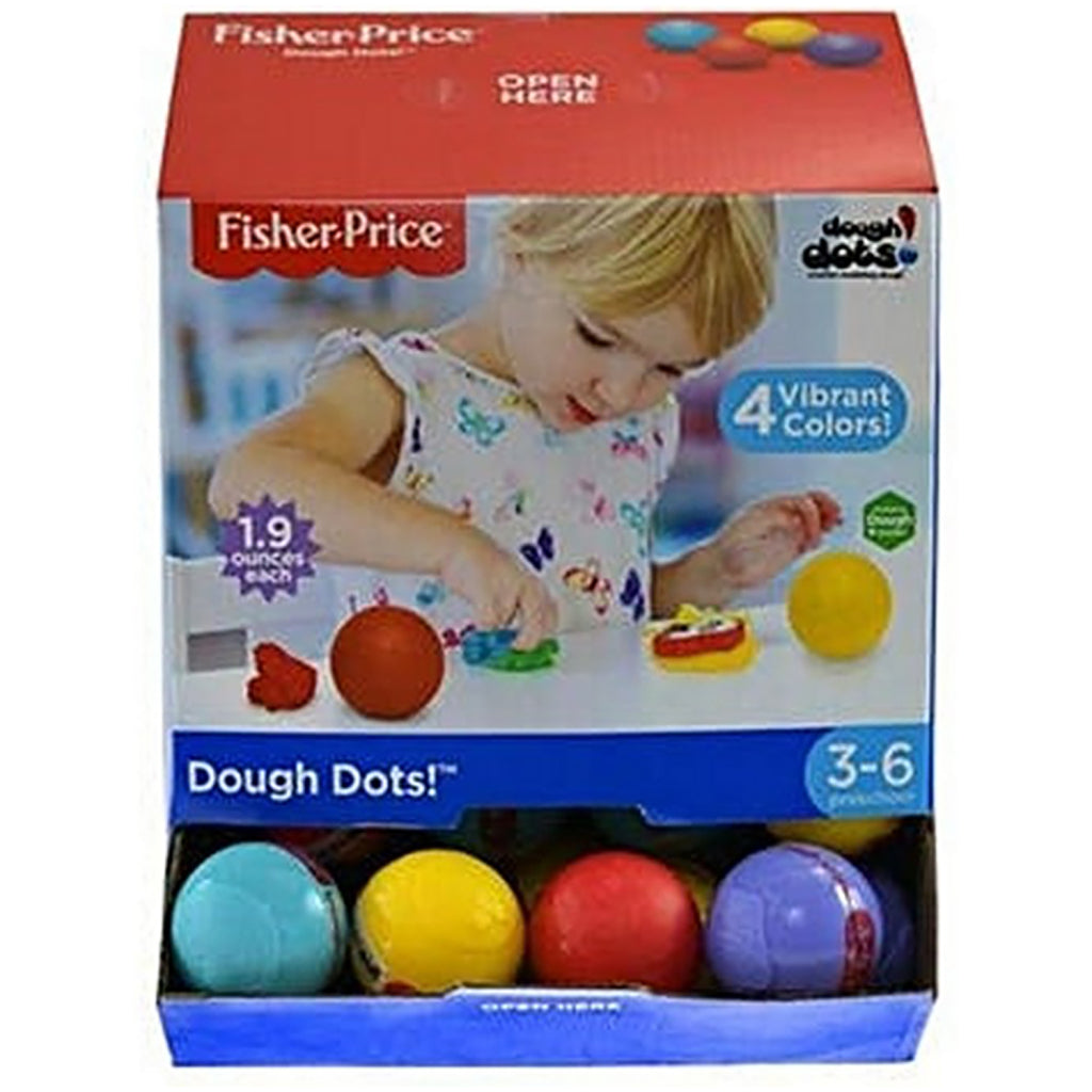 Boule d'argile à pois de pâte Fisher Price