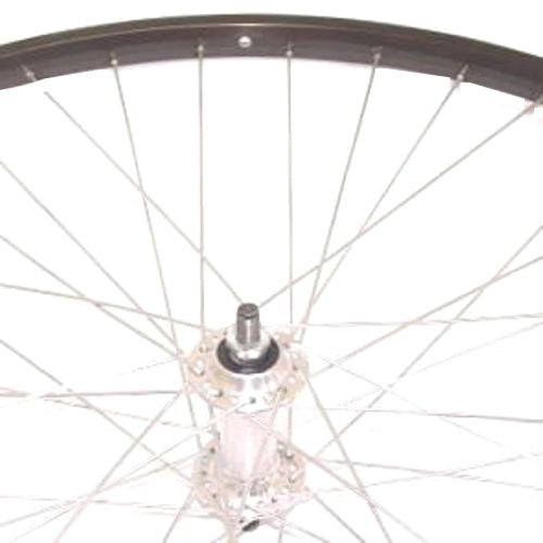 Roue avant 28 sp. alu sp13 trek basic noir moyeu alu v.ax