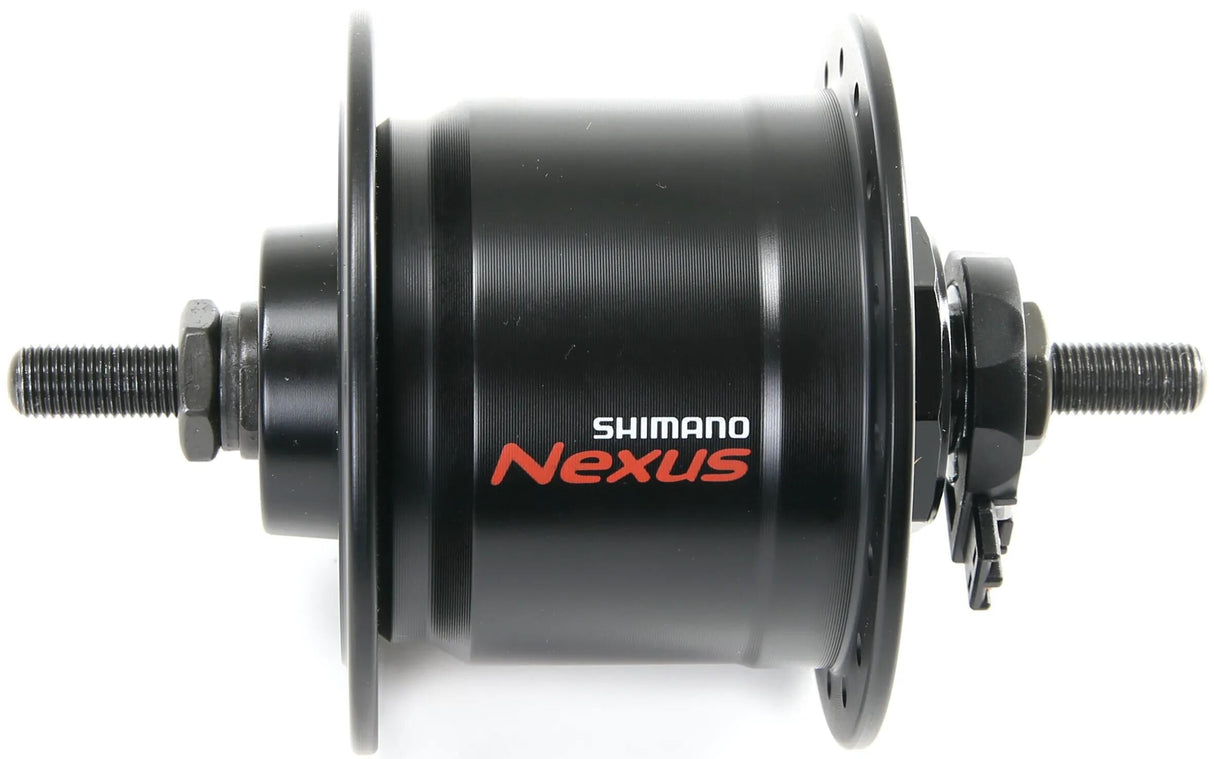 Shimano moyeu dynamo dh-c3000 cale.hub dyn.dhc3003 28h sol.essieu 6v 3w bl.e2