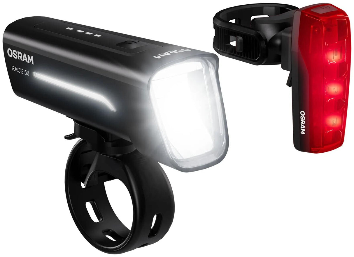 Osram jeu de lumières leds bike race 50 led bike race 50 set 50 lux