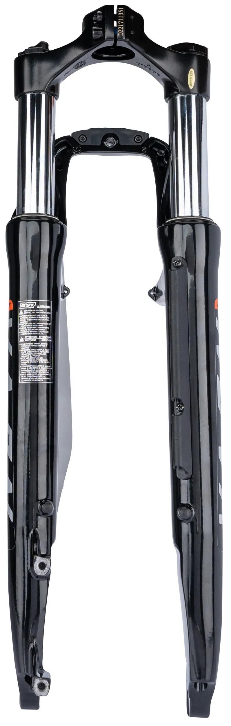 Fourche à suspension Rst nova pls tnl 28 60 sans pivot de fourche