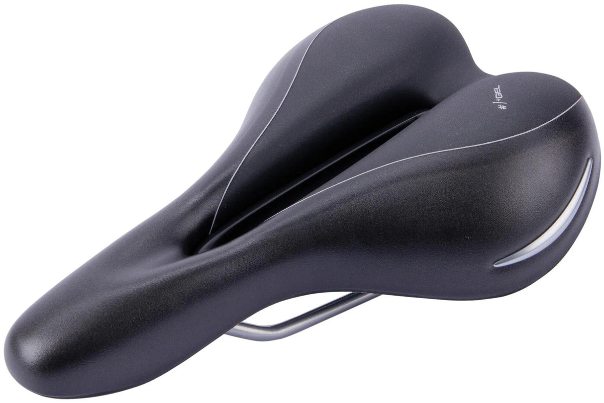 Contec selle elliptique + ct selle elliptique+ trekking homme noir argent