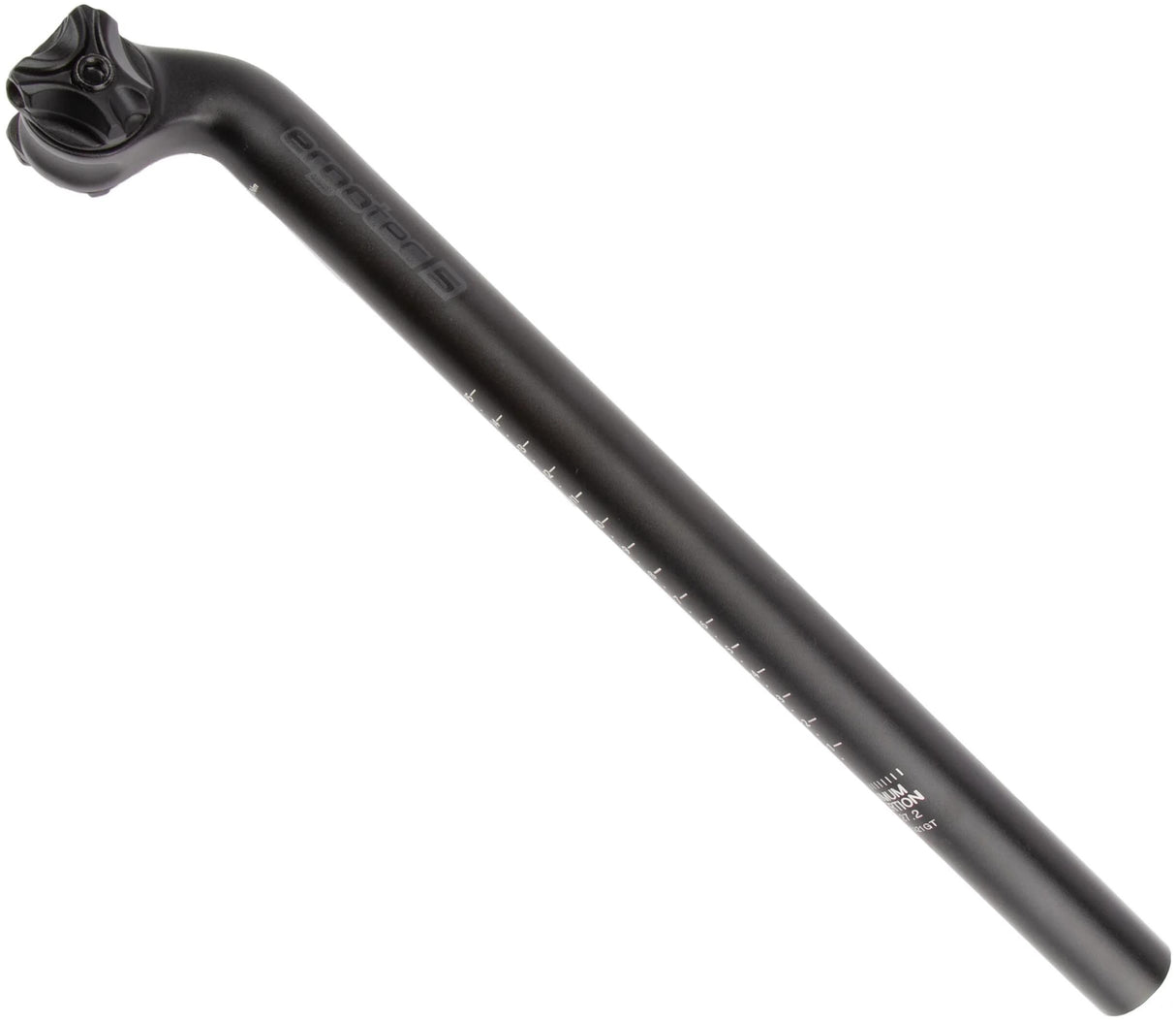 Ergotec tige de selle viper 30� 31,6 x 400 noir mat