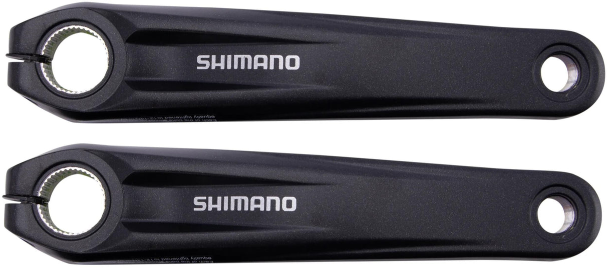 Crandage de shimano L + R E8000 Longueur de manivelle 175 mm noir
