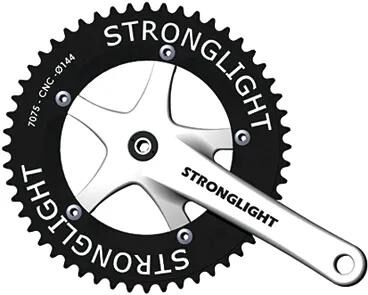Pédalier Stronglight Track 2000 pédalier strongl. chenille 2000 50t 170mm