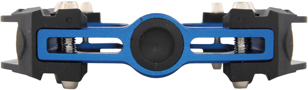 Courageuse pédale classique pédale étrangère classe courageuse. étranger aluminium, bleu