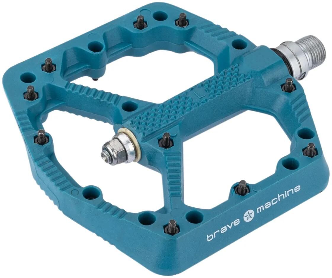 Brave pédale plateforme freeride 1 pédale plate freeride 1 bleu clair