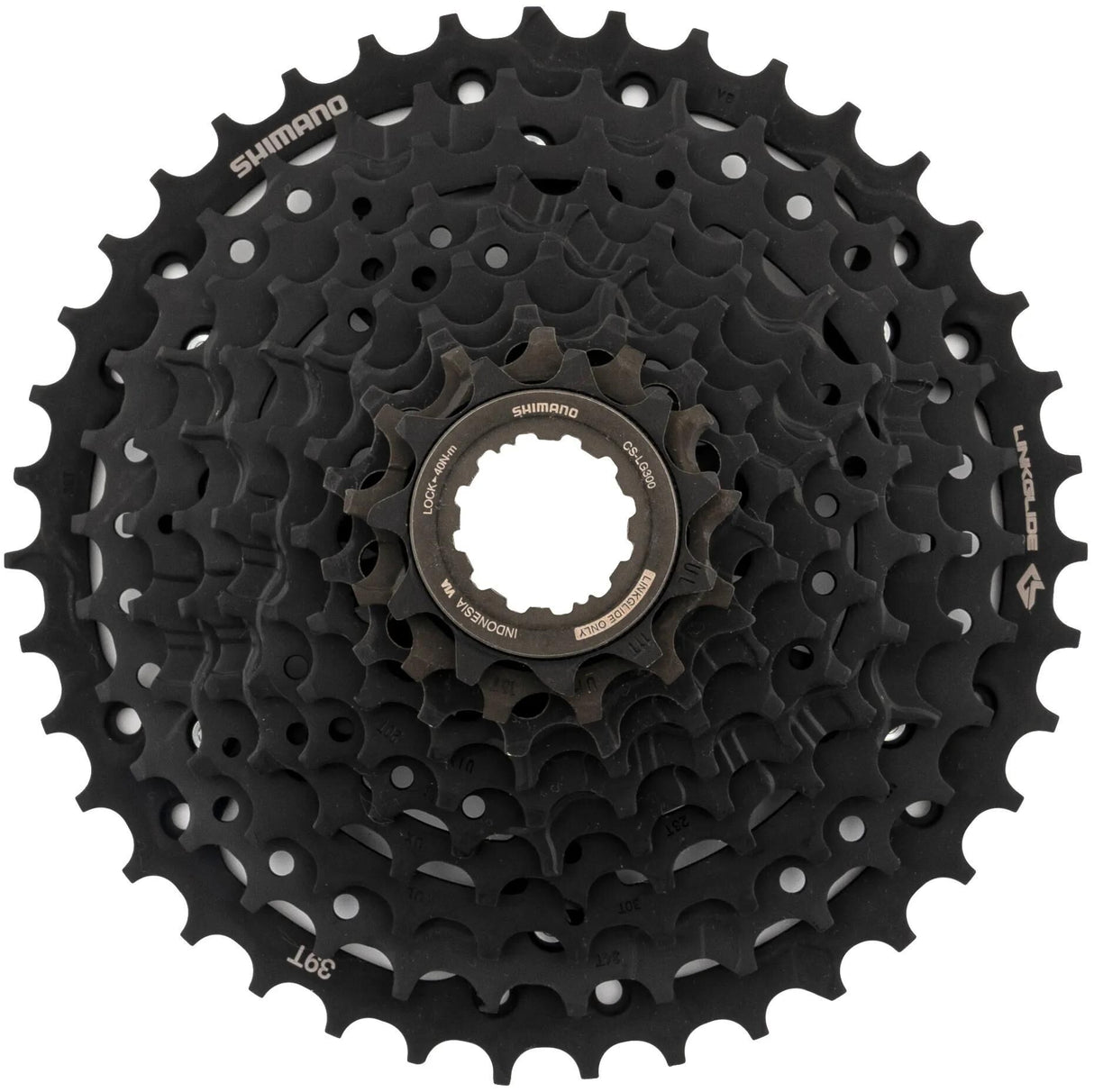 Shimano cassette queues 10v 11-39t cs-lg300 noir