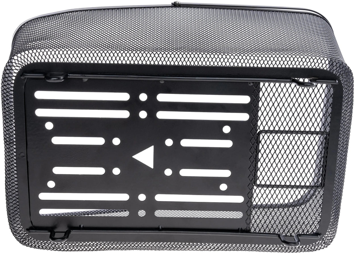 Contec panier de cartable, à l'arrière corto multi ct hr paniers corto multi acier 41x21x25 20 cm noir