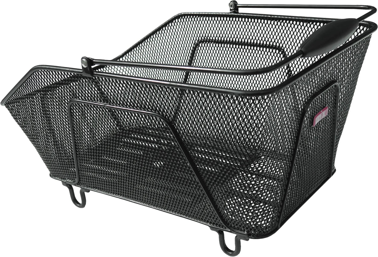 Panier à vélo Unix, panier arrière rosetto rosetto noir