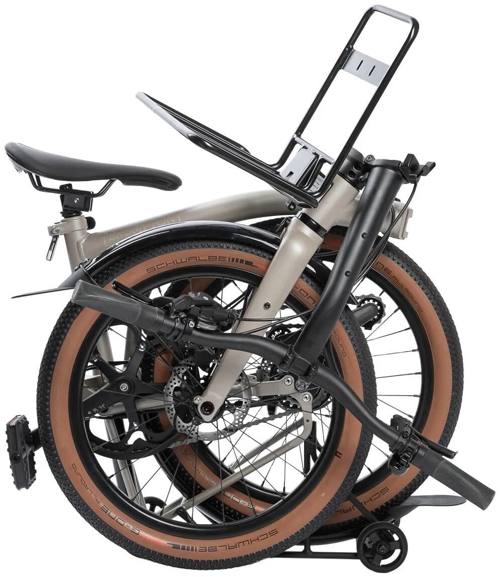 Fahrer porte-bagages avant rack xl brompton . Rider jumelé porte-bagages avant xl brompton
