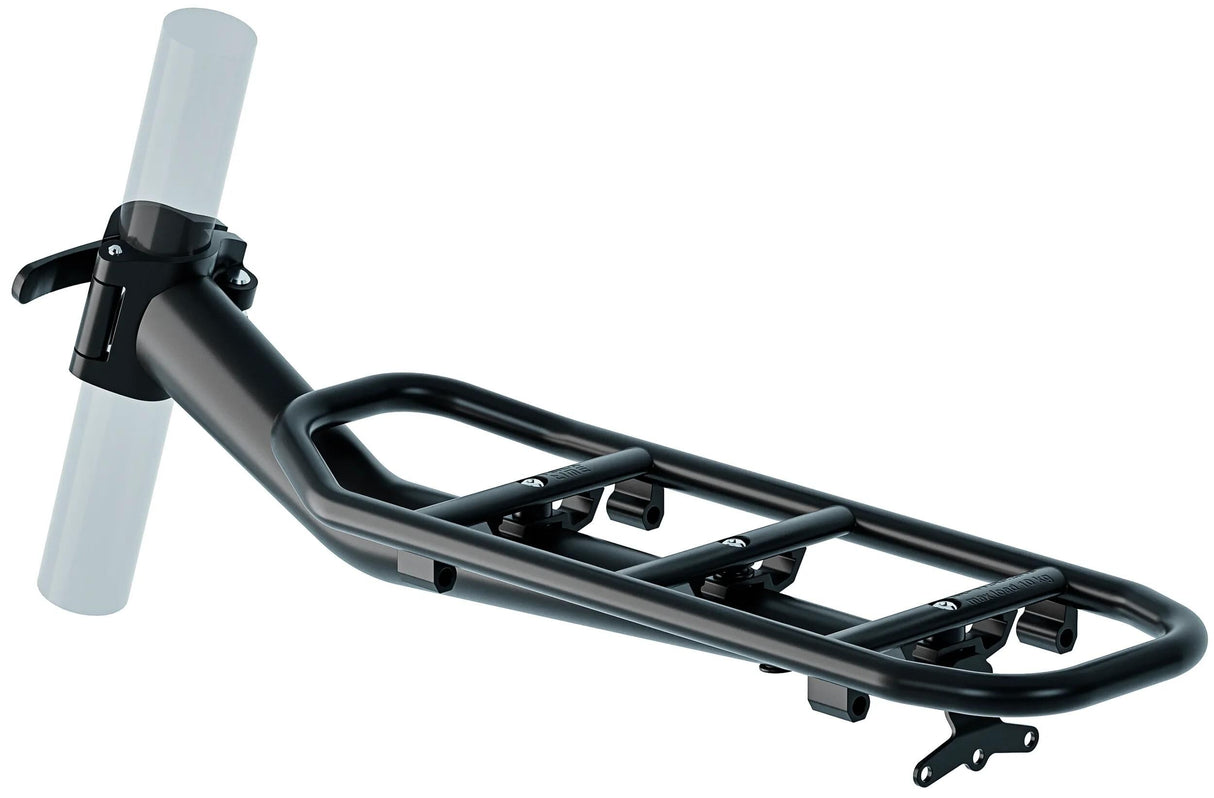 Racktime Clidit 2.0 Post à bagages Rack Black