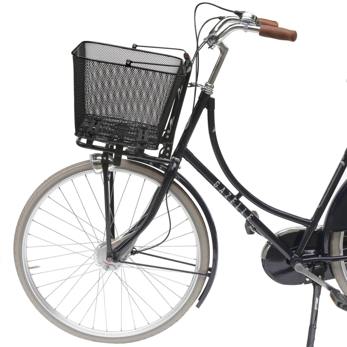 Panier à bagages Rixen Kaul, cargo urbain avant et arrière fr. basker arrière rk city cargo noir