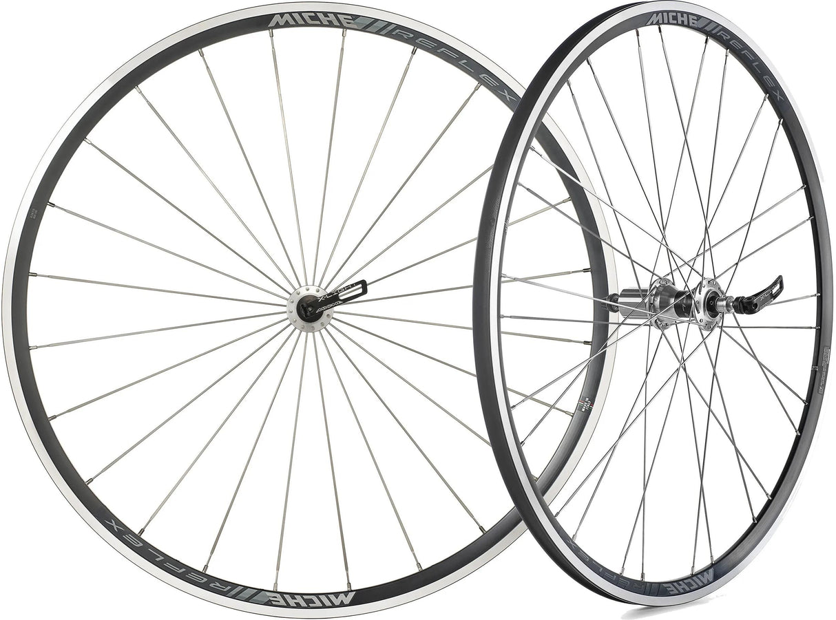 Miche Wielset Reflex XL Silver Velgrem Clincher Shima Passing