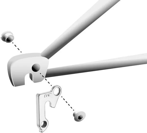Union Derilleurpad GH-144 avec un jeu de vis M8X0.75