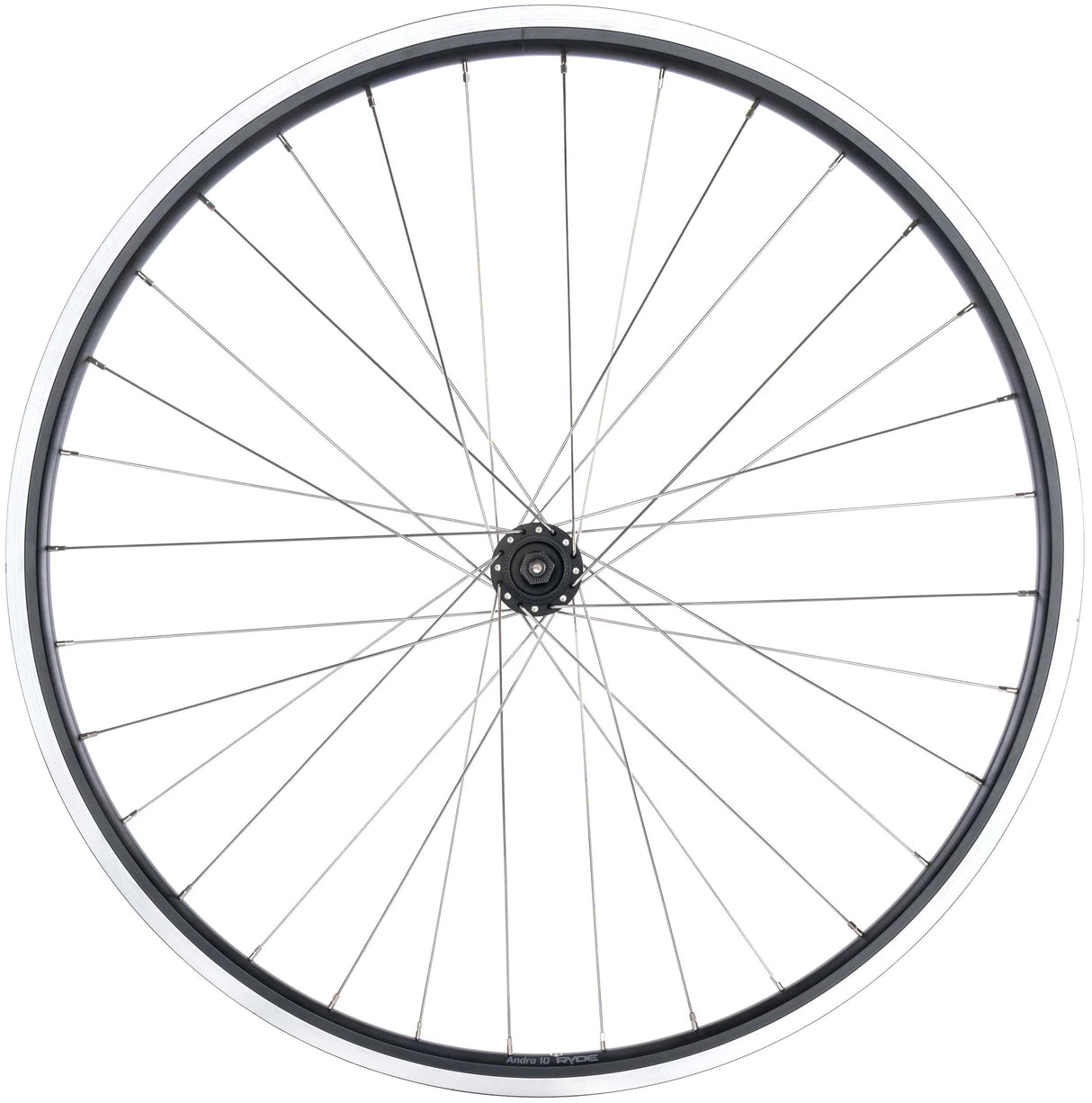 Roue arrière Contec andra 10 + rodi 618 hr 28 aluminium hk rodi h 8-11f.sp.niro 2.00 cl