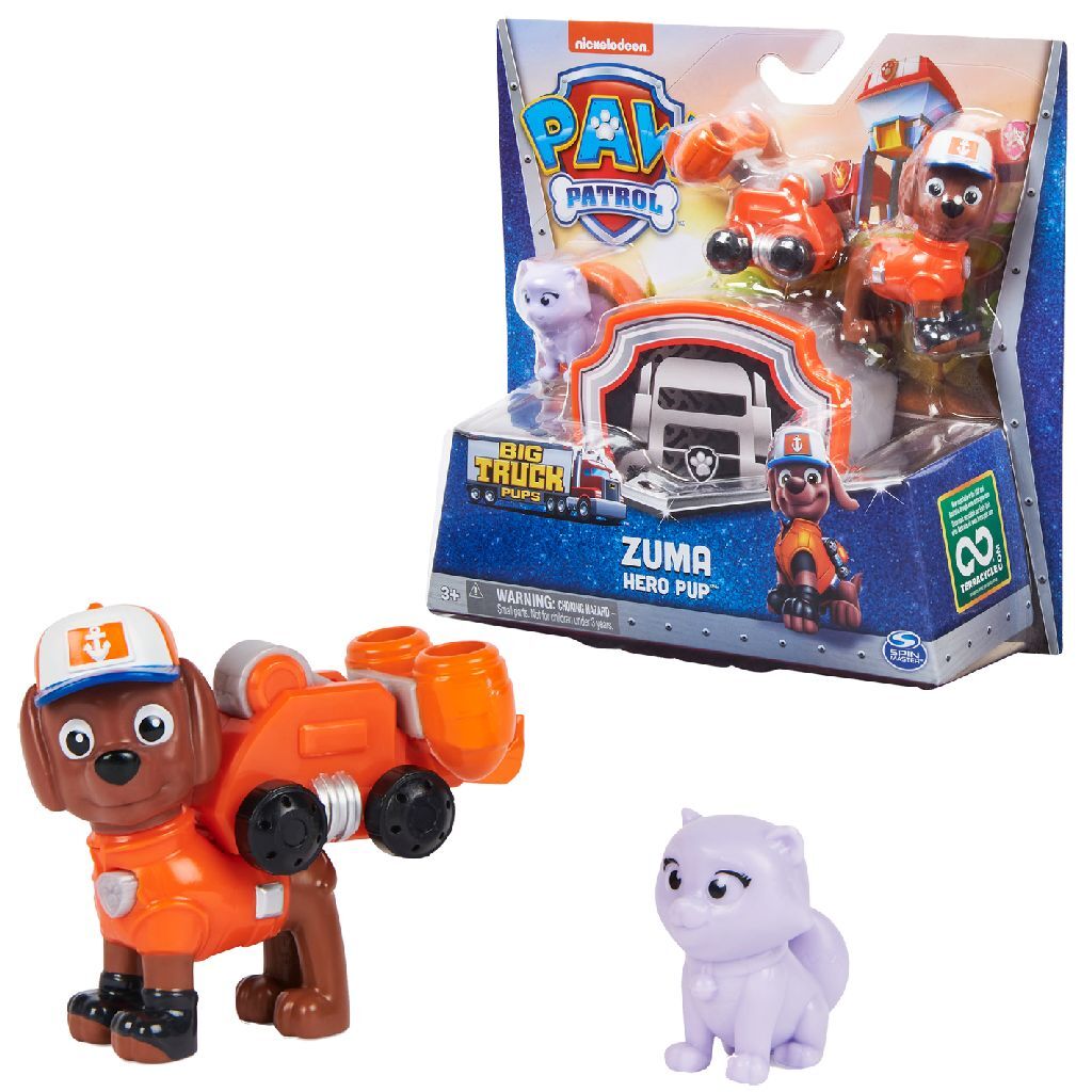 Paw Patrol - Ensemble de jeu Zuma pour chiots gros camion