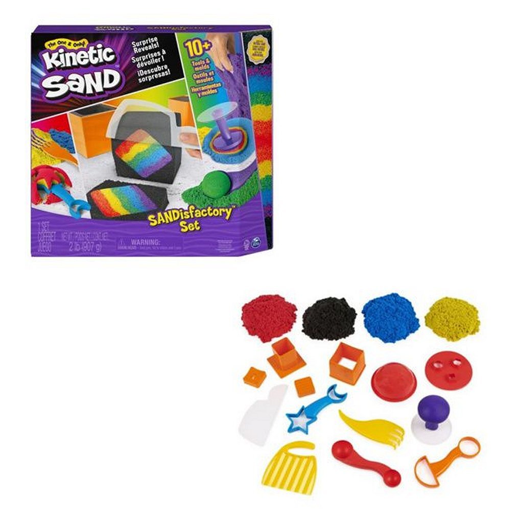 Kinetic Sand Kinetic Sand Ensemble d'usine de sable
