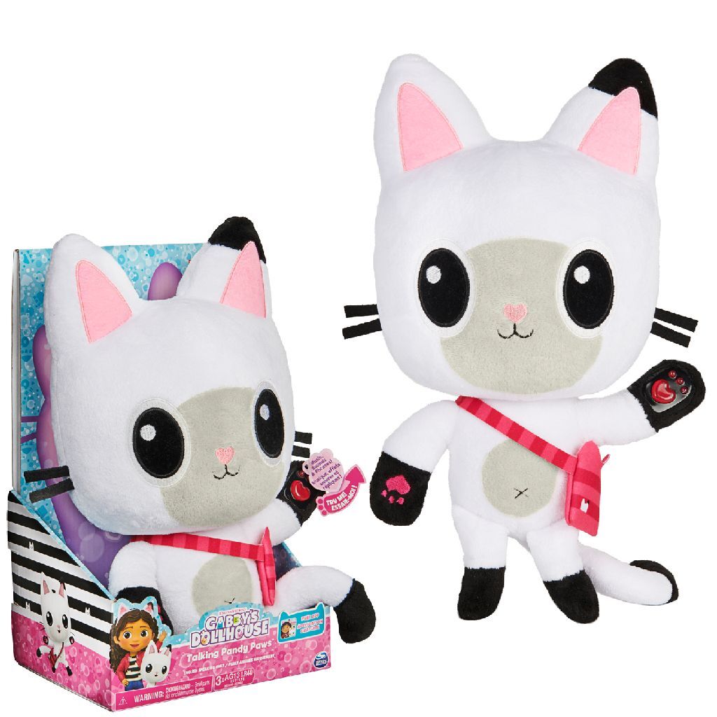 Gabby's Dollhouse Gabby #039;s Dollhouse Peluche Pandy Poek avec son 33 cm