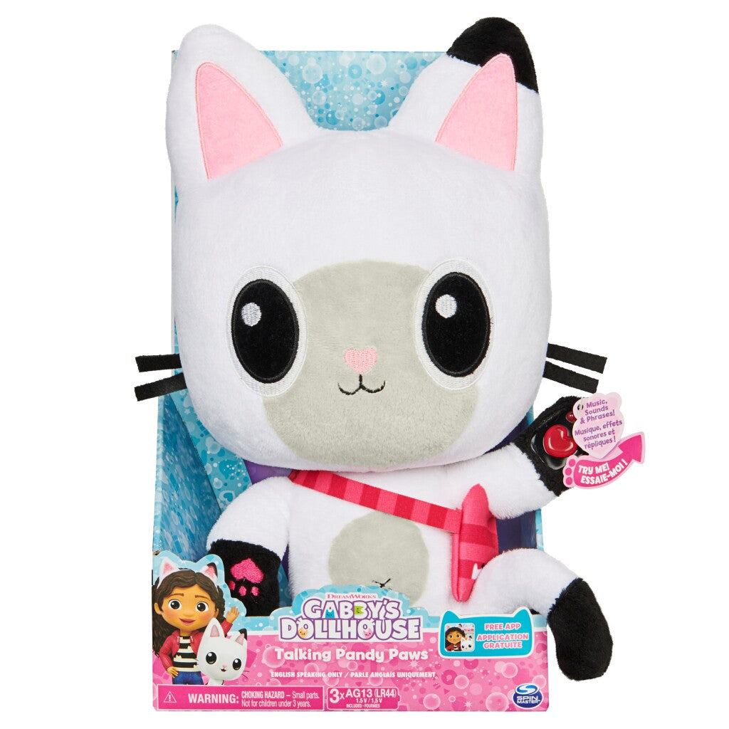 Gabby's Dollhouse Gabby #039;s Dollhouse Peluche Pandy Poek avec son 33 cm