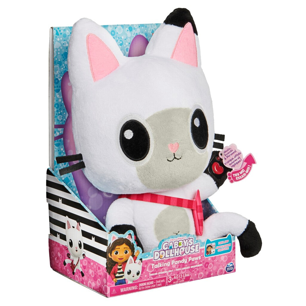 Gabby's Dollhouse Gabby #039;s Dollhouse Peluche Pandy Poek avec son 33 cm