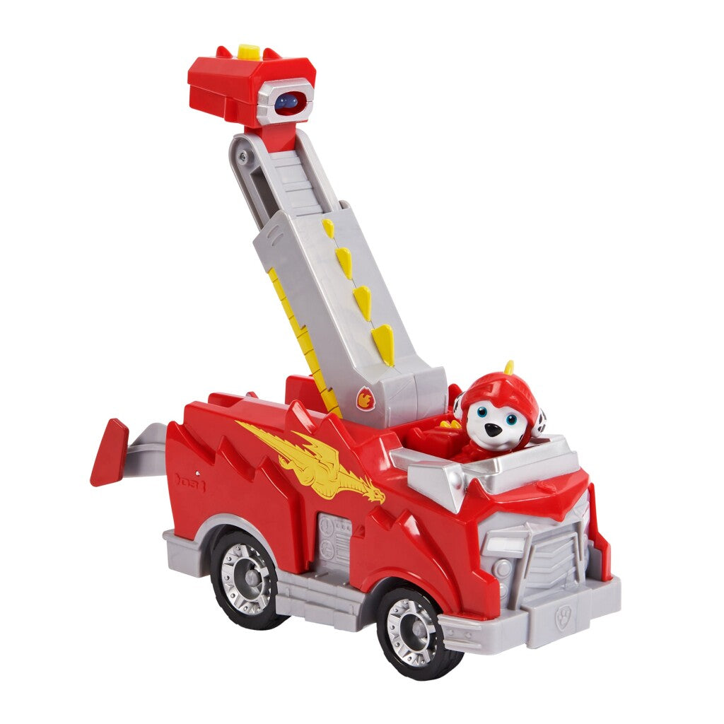 Paw Patrol Rescue Knights Marshall + Véhicule de luxe