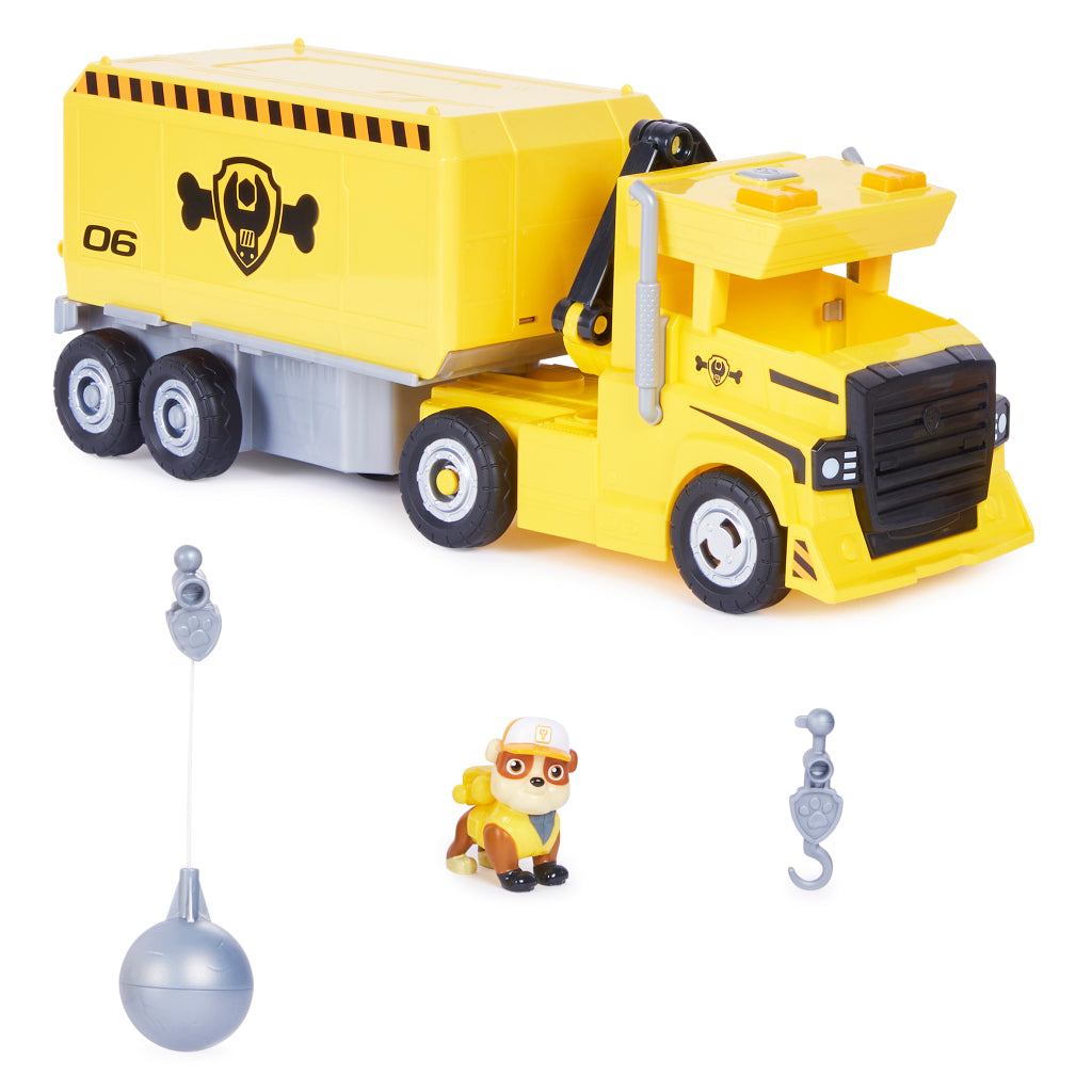 Paw Patrol Rubbles Méga camion + son