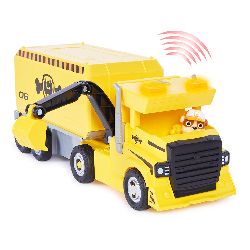 Paw Patrol Rubbles Méga camion + son