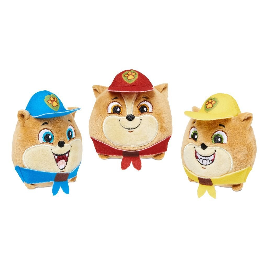 Paw Patrol Puissant Film Peluche Liberty et Poms