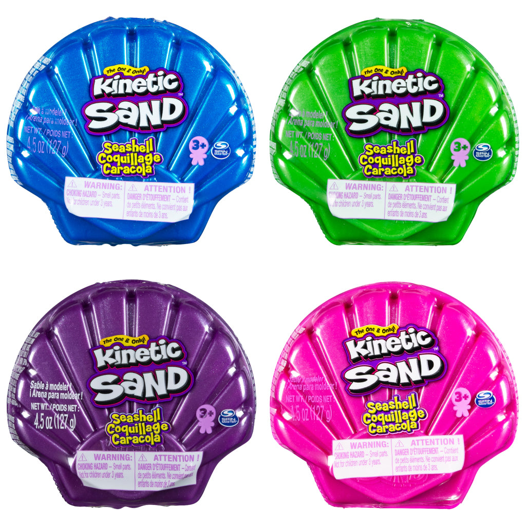 Kinetic Sand Coquillage de sable cinétique 127 gr