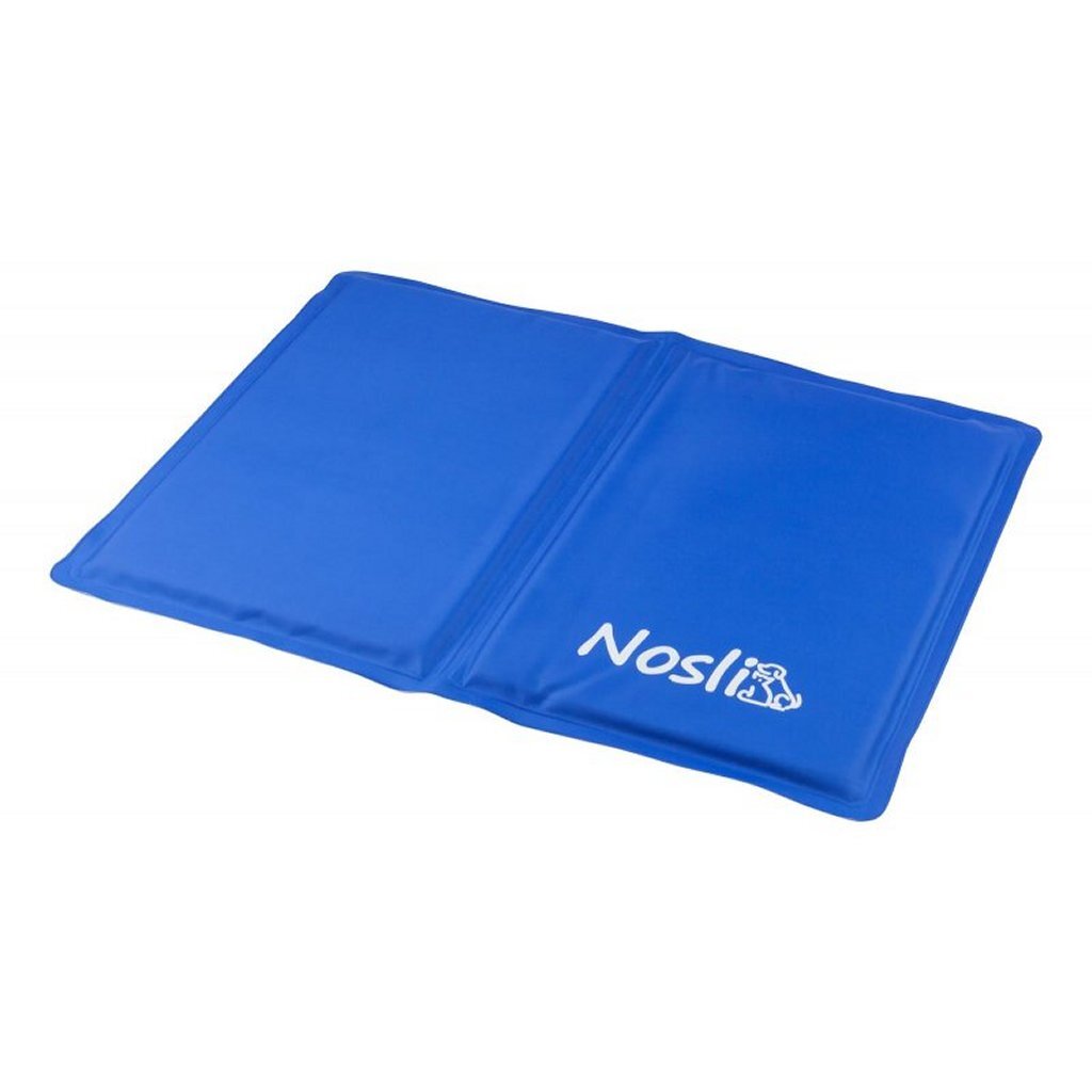 Tapis rafraîchissant auto-refroidissant Nosli pour chiens et chats 76x103 cm bleu mer