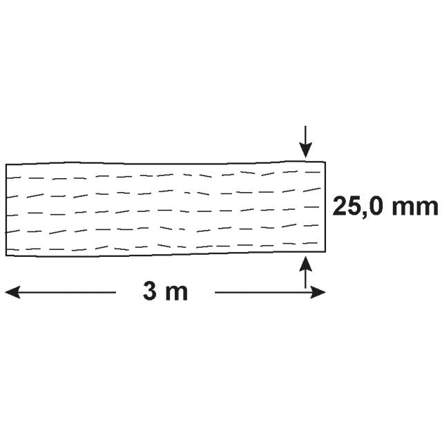 Sangle de tension Connex - sangle de tension 3m x 25mm pes 250kg - b34426