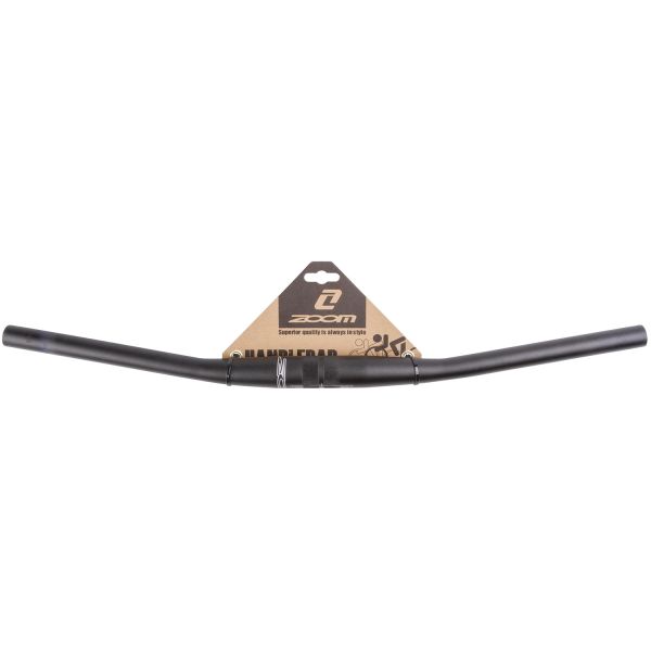 Guidon Zoom vtt 31,8x620mm - noir mat
