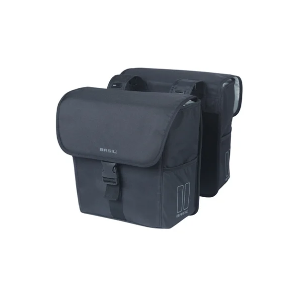 Sacoche de vélo double Basil go 32 litres - noir