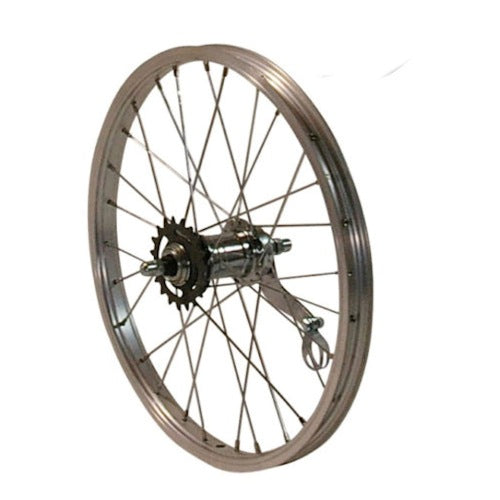 Roue arrière 16 x 1,75 aluminium avec moyeu de frein favorable