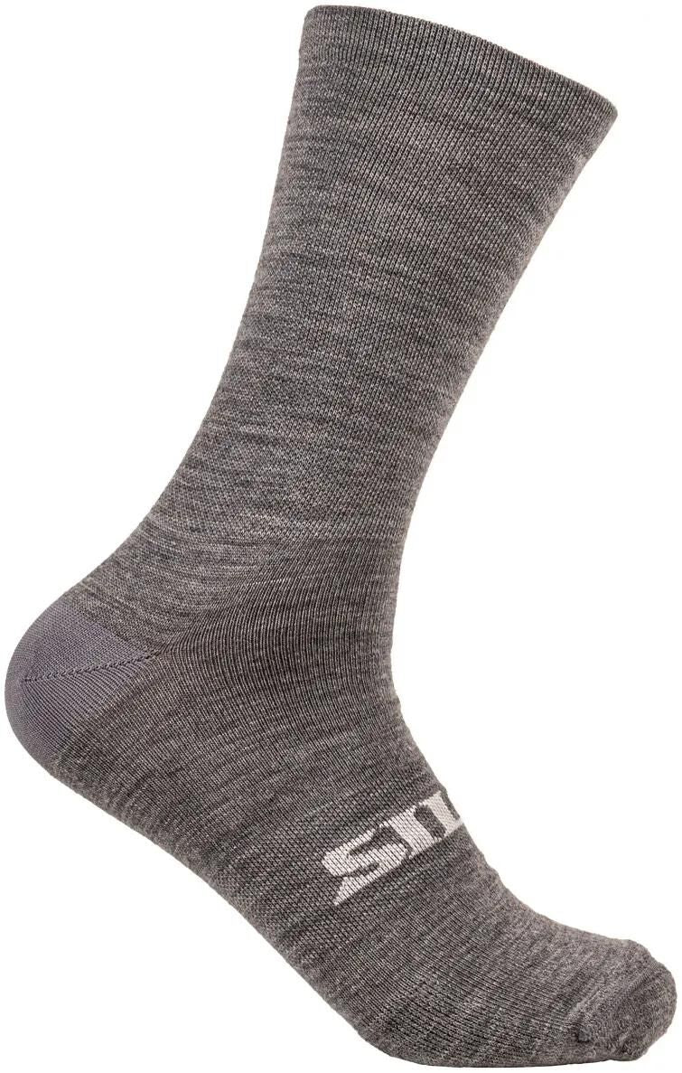 Silca chaussettes chaussette en laine de gravier chaussette en laine de gravier taille m gris
