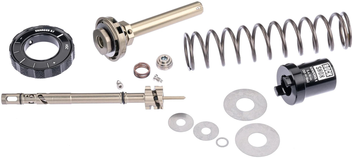 Rockshox kit piston chargeur 3.1 kit piston rs chargeur 3.1 m.valve cales de piston